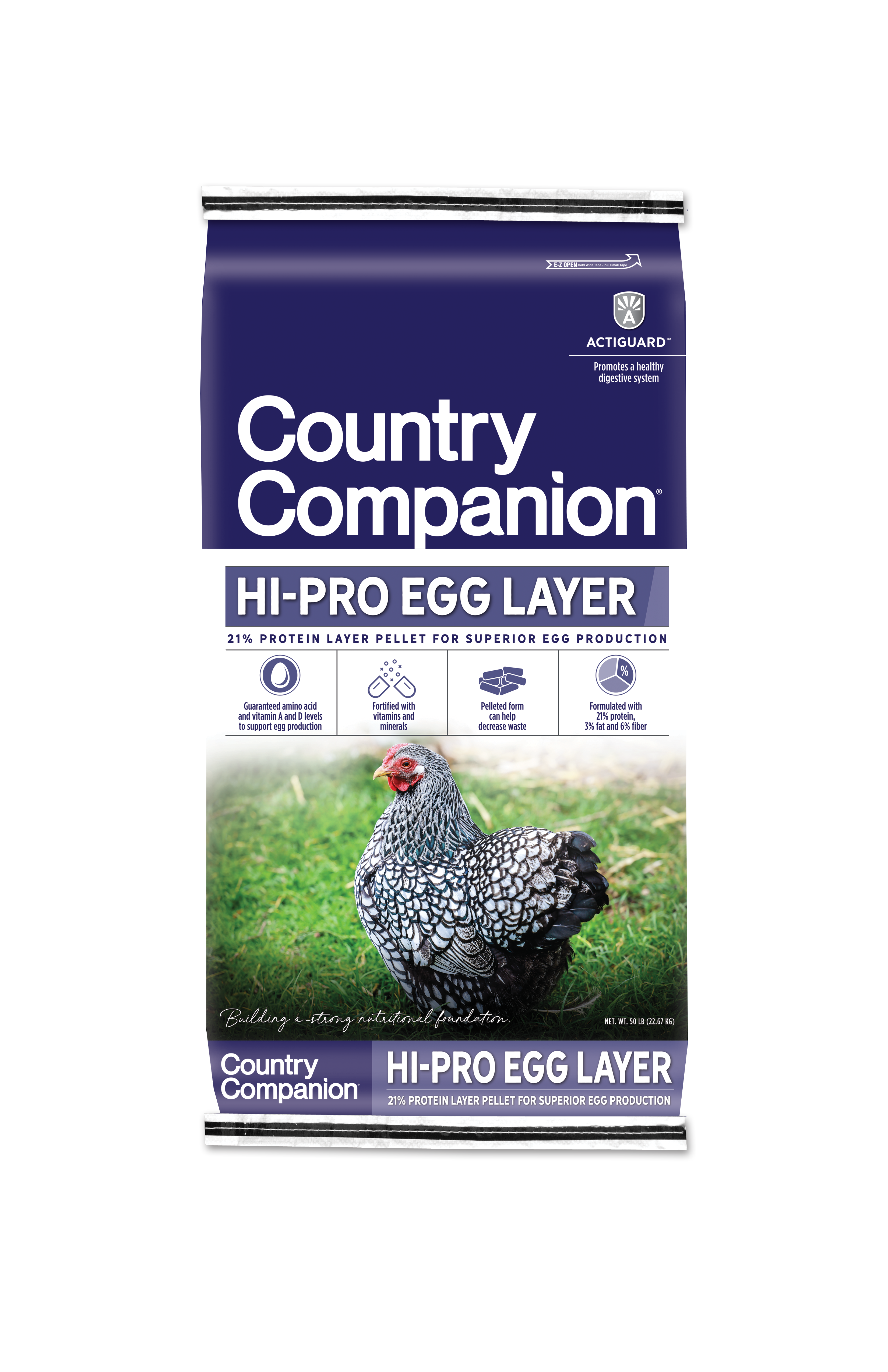 Country Companion Hi-Pro Egg Layer, 50-Lb