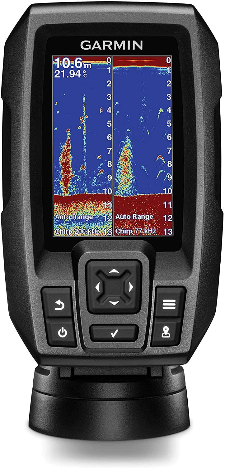 Garmin 3.5" GPS Fish Finder With CHIRP Traditional Transducer