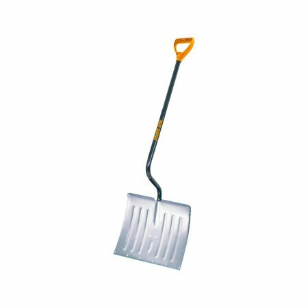 Steel Ergonomic Handle with Aluminum Blade D-Grip Combo Snow Shovel and Pusher