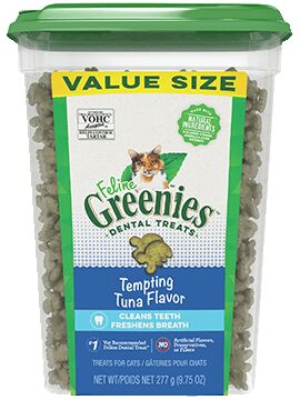 Feline Greenies™ Dental Treats, Tempting Tuna Flavor, 9.75-Oz