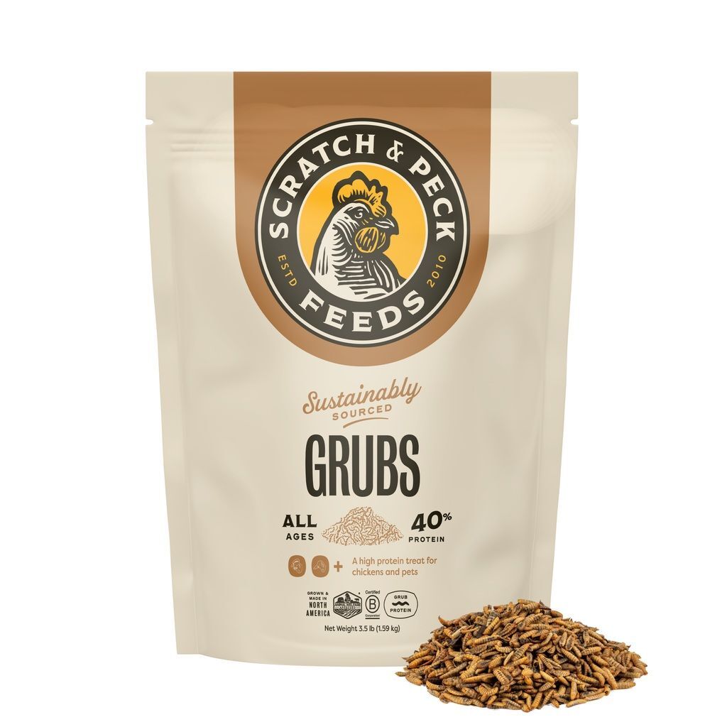 Cluckin Good Grubs Chicken Treats, 3.5-Lb Bag