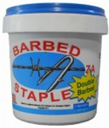 Bekaert 8 Gauge 1.75" Double Barbed Staples, 8-Lb