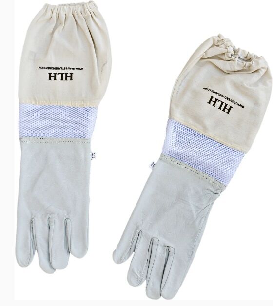 Beekeeping Goat Skin Gloves, Medium