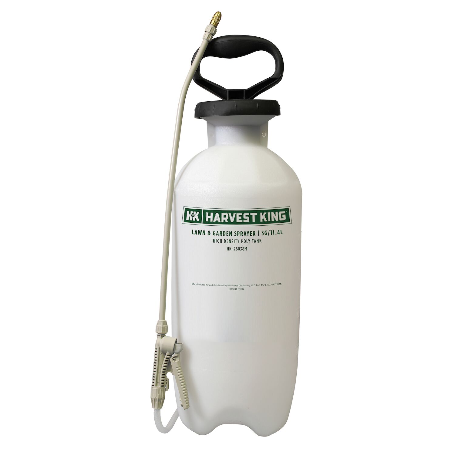 3-Gal Lawn & Garden Handheld Pump Sprayer