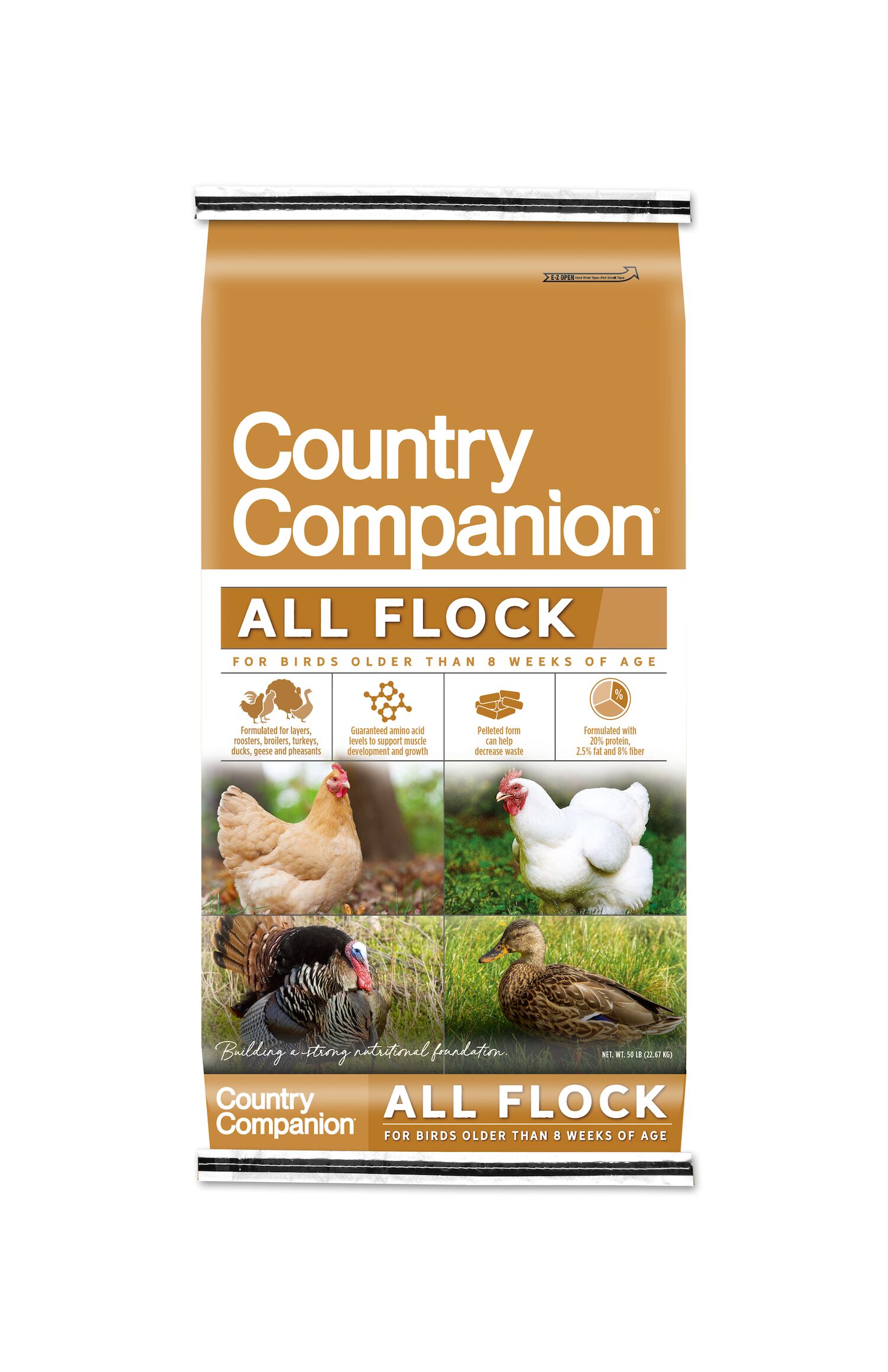 Country Companion All Flock, 50-Lb