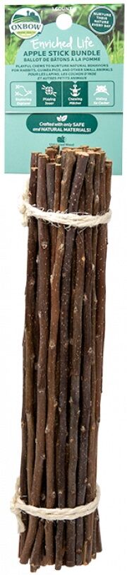 Oxbow Enriched Life Apple Stick Bundle Small Animal Toy
