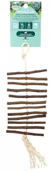 Oxbow Enriched Life Apple Stick Dangly Small Animal Toy