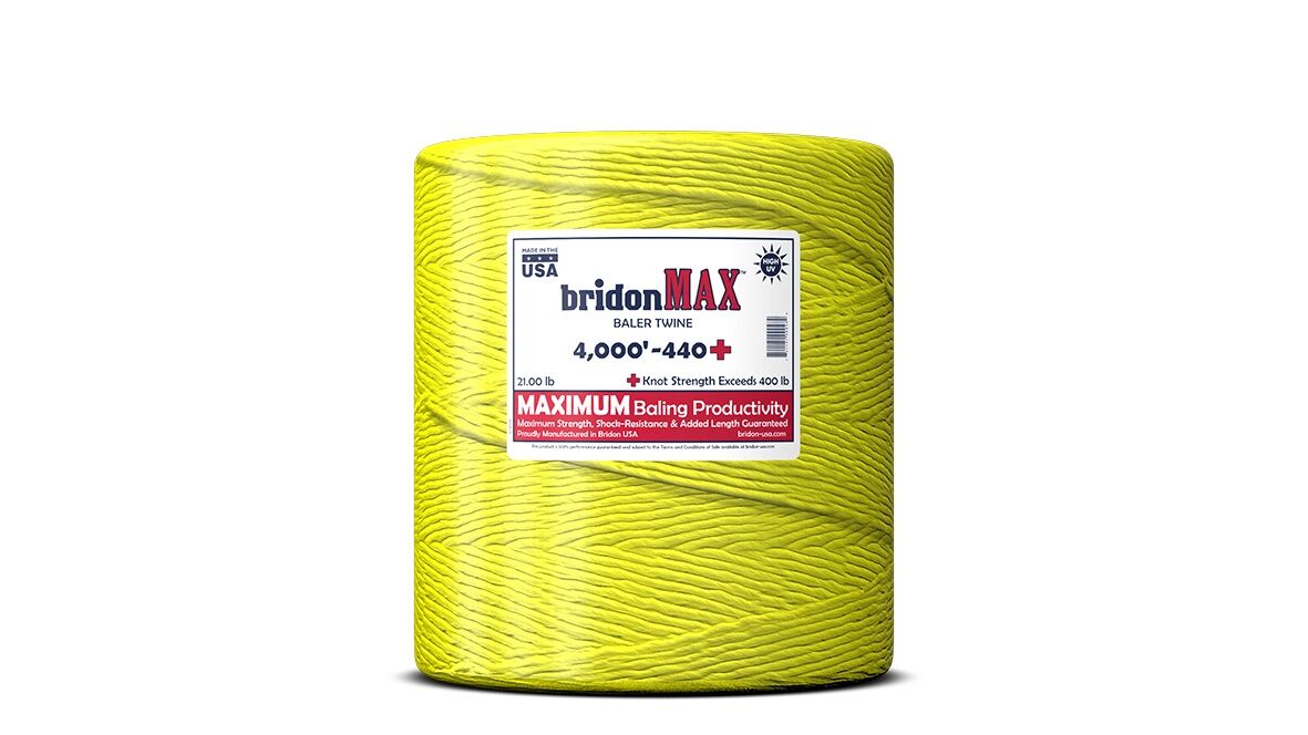 4000-Ft 440-Lb Single Ball Plastic Twine in Yellow