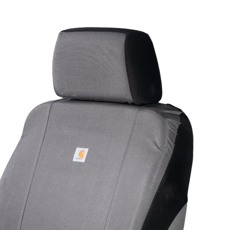 Carhartt Universal Fitted Nylon Duck Bucket Seat Cover in Gravel