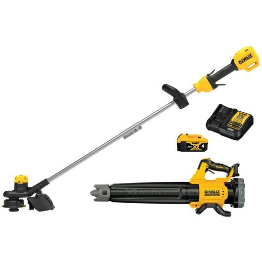 DeWALT XR 20V MAX Cordless String Trimmer & Brushless Blower Combo Kit