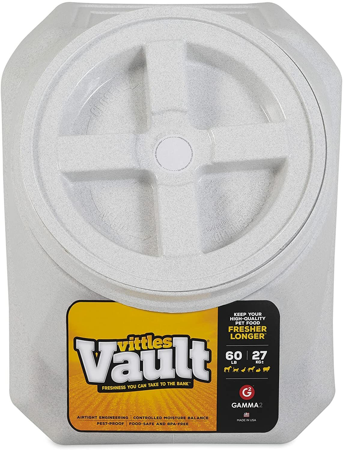 Vittles Vault Stackable Food Storage Container 60-Lb
