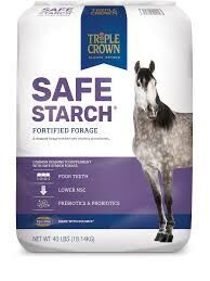 Triple Crown Safe Starch Forage, 40-Lb