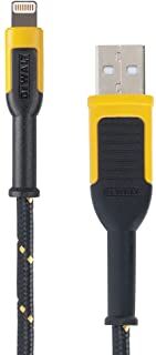 DeWALT 6-Ft Reinforced Braided Cable for Lightning