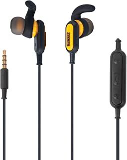 DeWALT Jobsite Earphones, Wired 3.5mm
