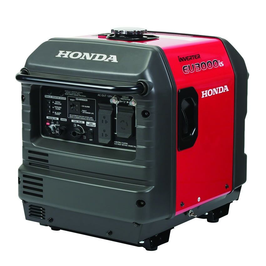 Honda EU3000IS 3000 Watt Inverter Generator With Co-Minder, 120-V
