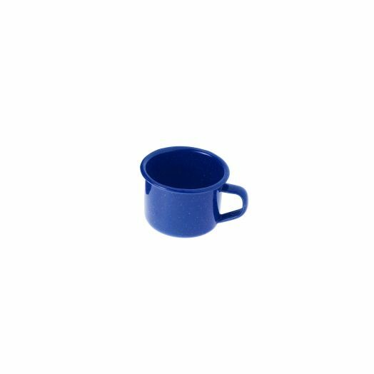 GSI Outdoors 4-Oz Enameled Steel Cup in Blue