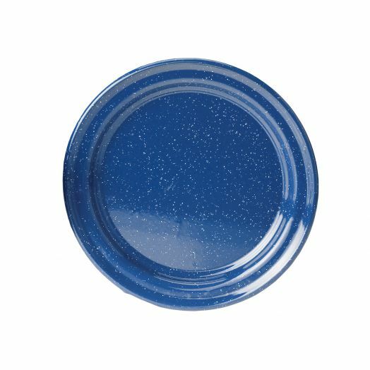 GSI Outdoors 10-In Enameled Steel Dinner Plate in Blue
