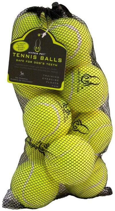 Tennis Balls Dog Toy, 12-Ct