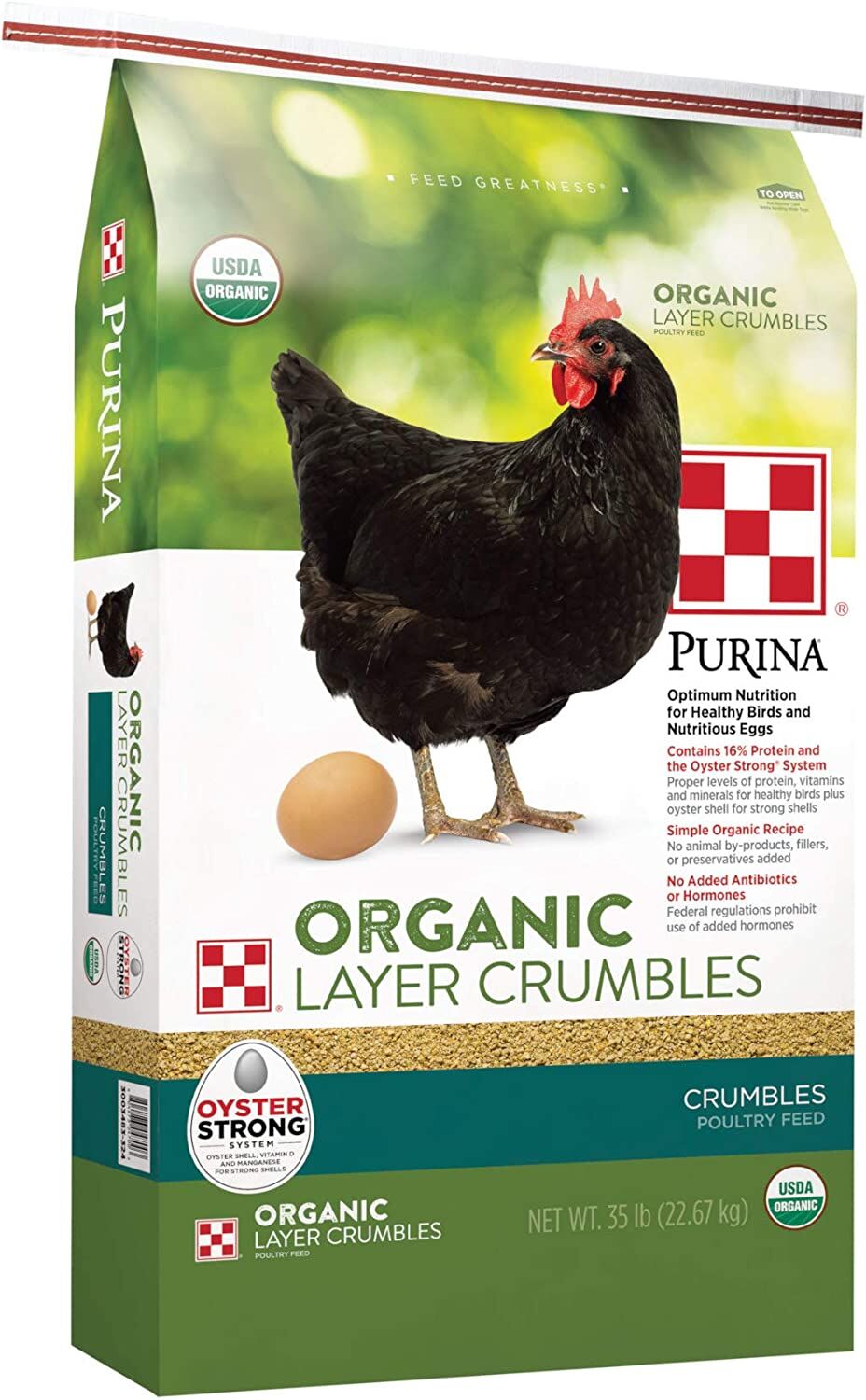 Purina® Organic Layer Crumbles, 35-Lb