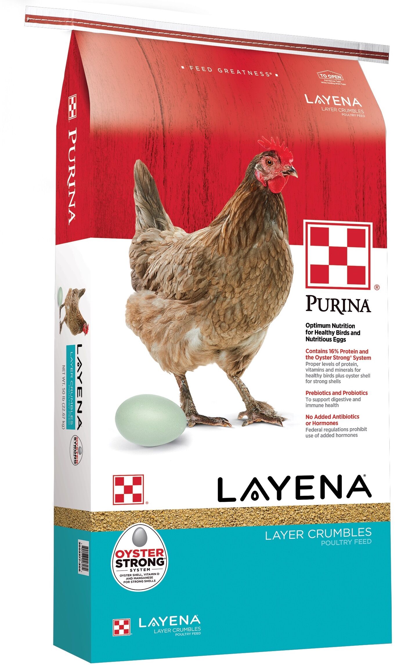 Purina Layena Crumble, 40-lb bag 