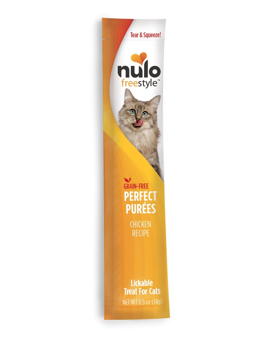 Nulo FreeStyle Cat GF Chicken Puree, .5-Oz 6-Pk
