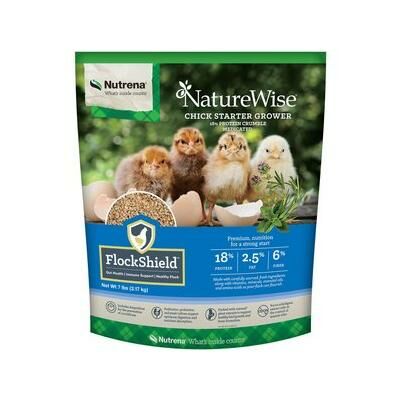 NatureWise Medicated Chick Starter Grower, 7-Lb
