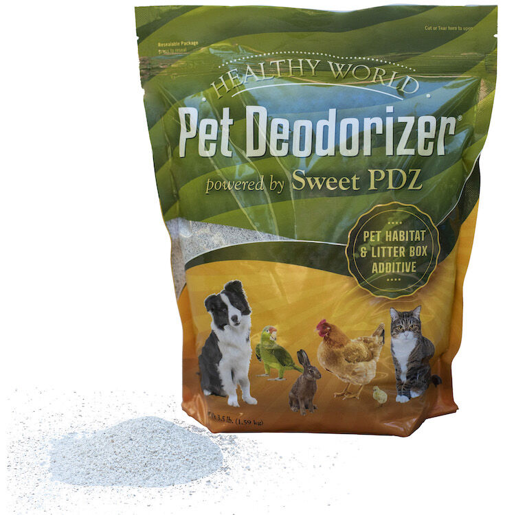 Healthy World Pet Deodorizer with Sweet PDZ - 3.5 lbs