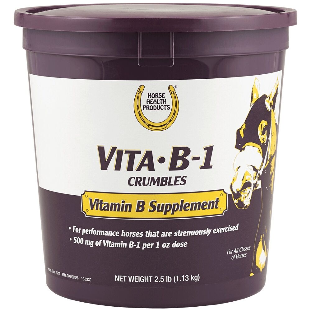 Horse Health Products Vita B-1 Crumbles, 3-Lb