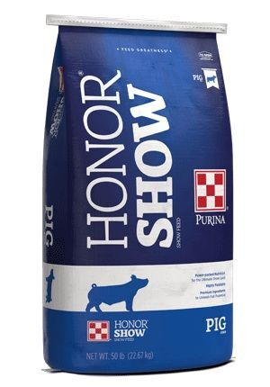 Purina Honor Show Pig 19P BMD Pig Feed, 50-Lb