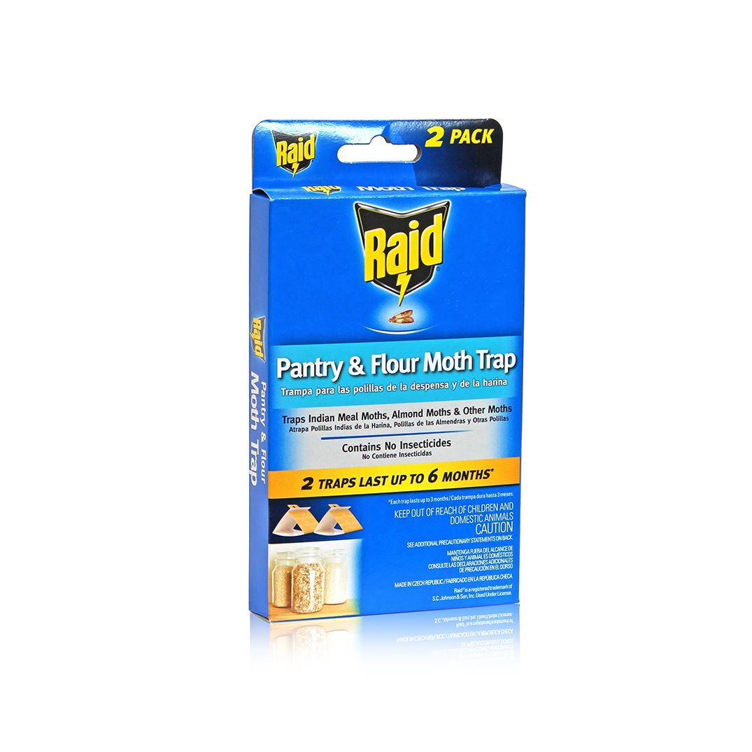 Raid Pantry & Flour Moth Trap, 2-Pk