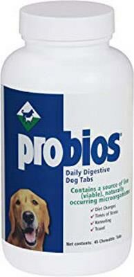 Probios Daily Digestive Dog Tabs - 45 Count