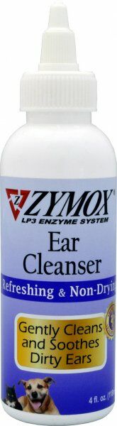 Zymox Refreshing & Non Drying Pet Ear Cleanser - 4 oz
