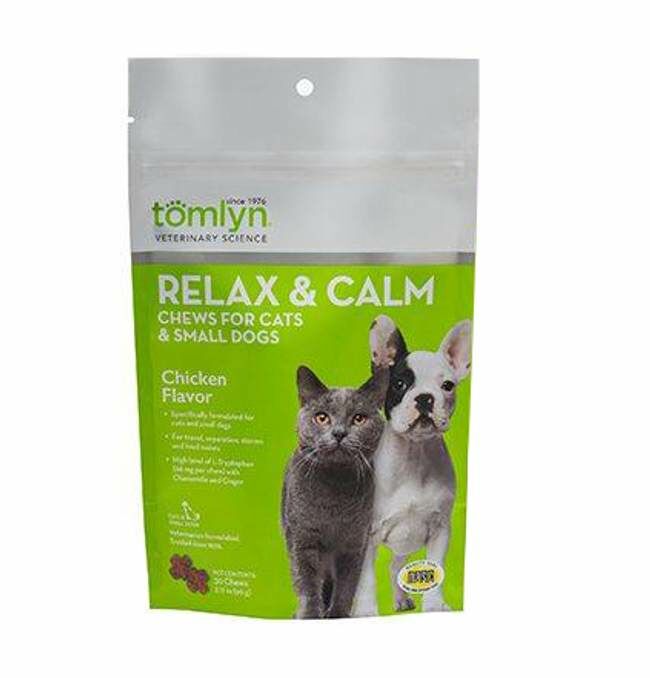 Tomlyn Relax & Calm Chews For Cats & Small Dogs