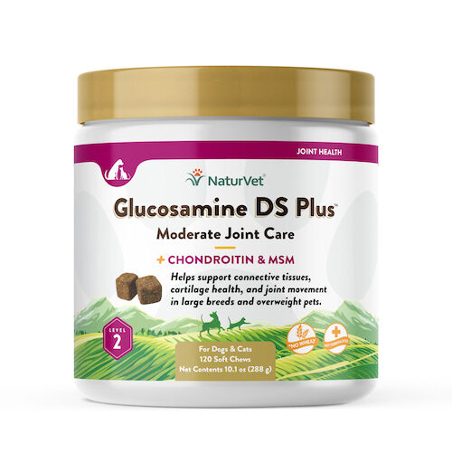 NaturVet Glucosamine Ds Plus Soft Chews - 120 Ct