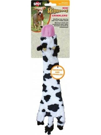 Ethical Pet Skinneeez Crinkler Cow 14 in