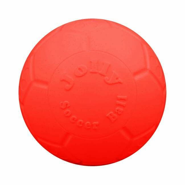 Jolly Pets Soccer Toy - Orange, 6 in