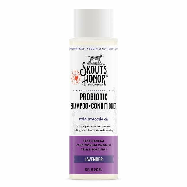 Skout's Honor Probiotic Shampoo + Conditioner - 16 oz, Lavender