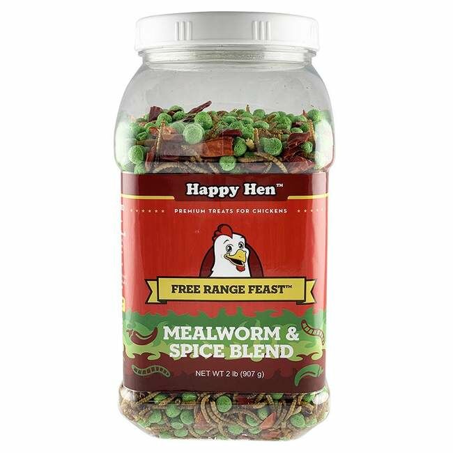 Happy Hen Mealworm & Spice Free Range Feast - 2 lb