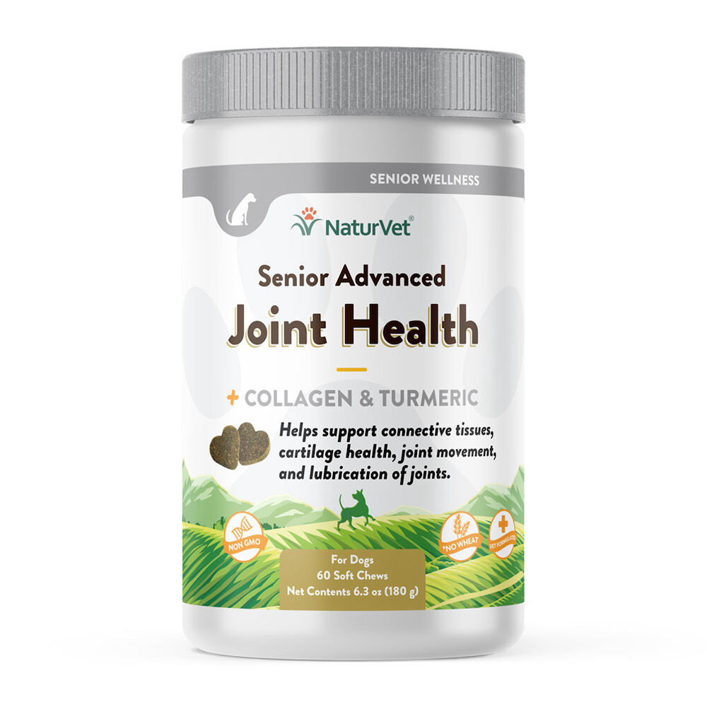 NaturVet Advanced Joint Health Soft Chews - Senior, 60 Ct