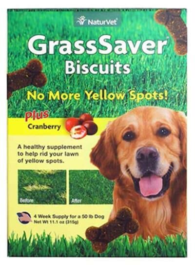 NaturVet Grass Saver Biscuit - Peanut Butter, 11 oz