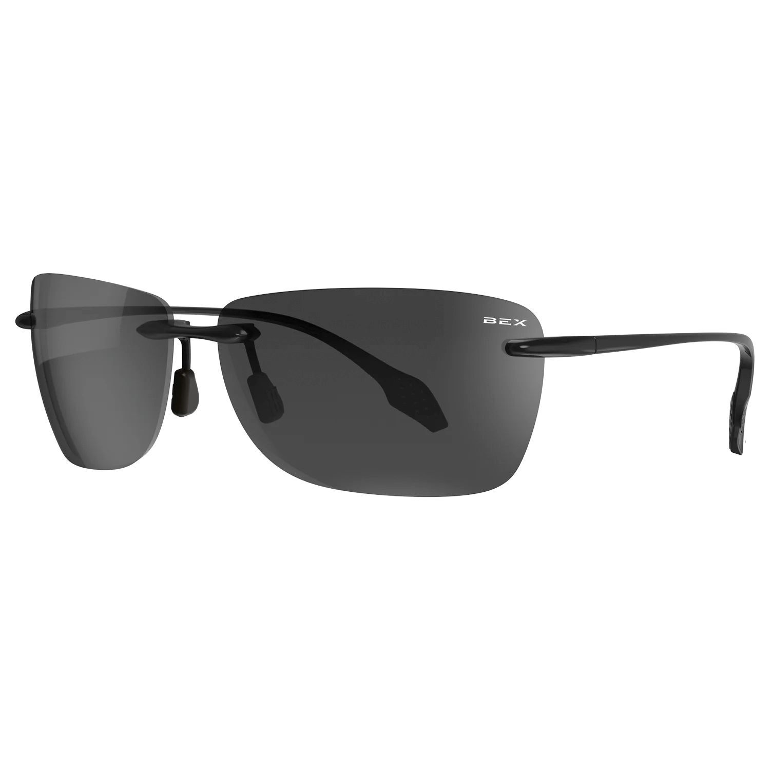 BEX Jaxyn XL Black/Gray/Silver Sunglasses