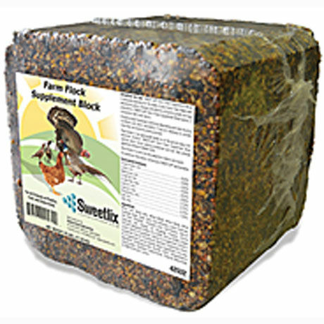 Sweetlix Farm Flock Supplement Block, 25-Lb