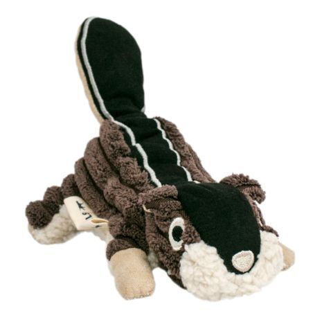 Tall Tails Chipmunk with Squeaker Dog Toy