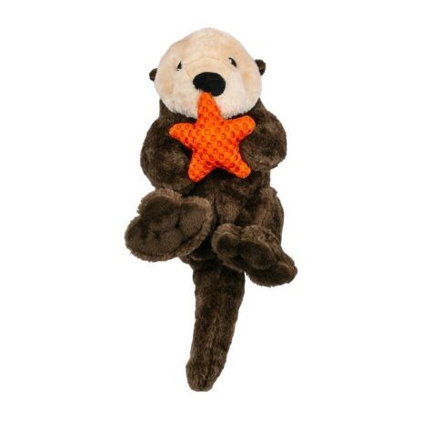 Tall Tails Otter Rope Body Dog Toy