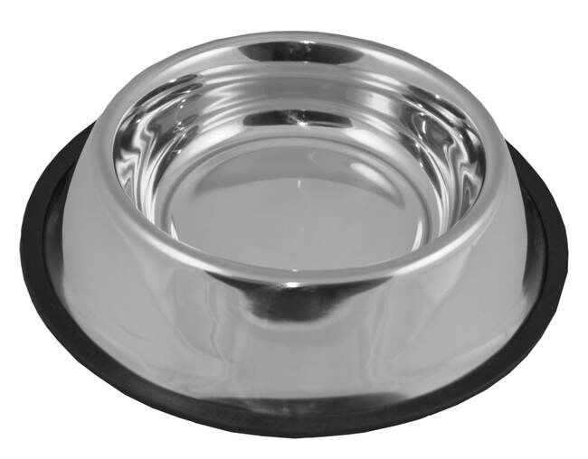 Scott's Pet Stainless Steel 16 oz No-Tip Bowl - 16 oz
