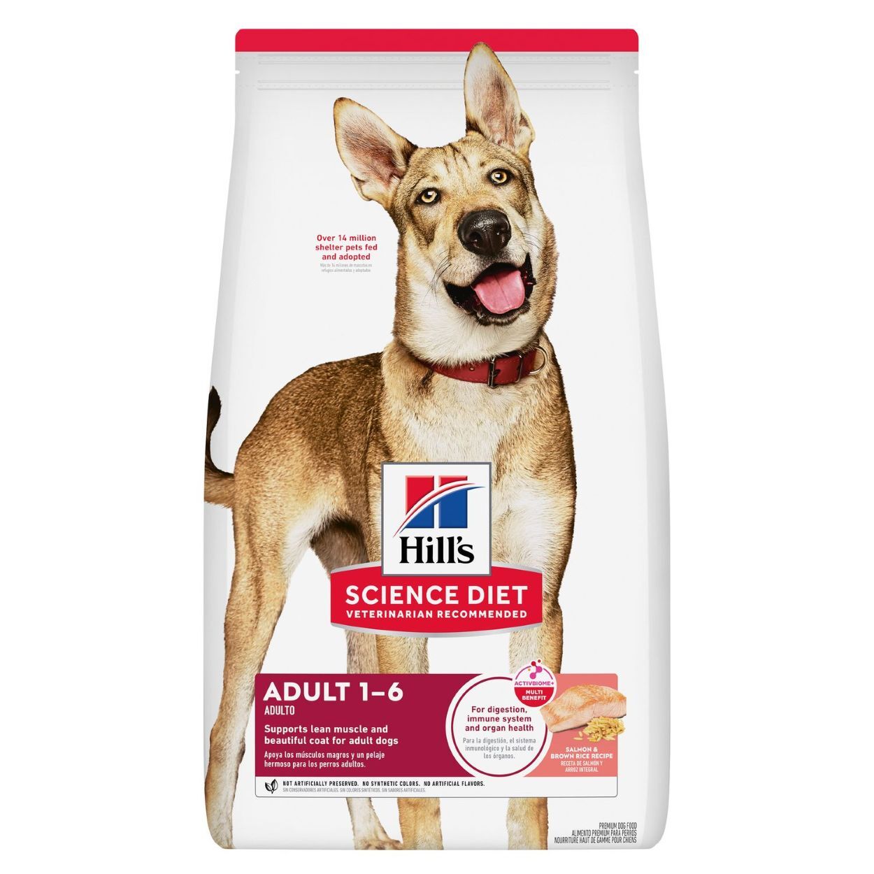 Hill's Science Diet Adult Salmon & Brown Rice Recipe Dog Food, 4.5-Lb