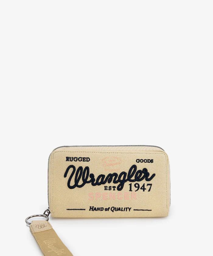 Montana West Wrangler Canvas Wallet