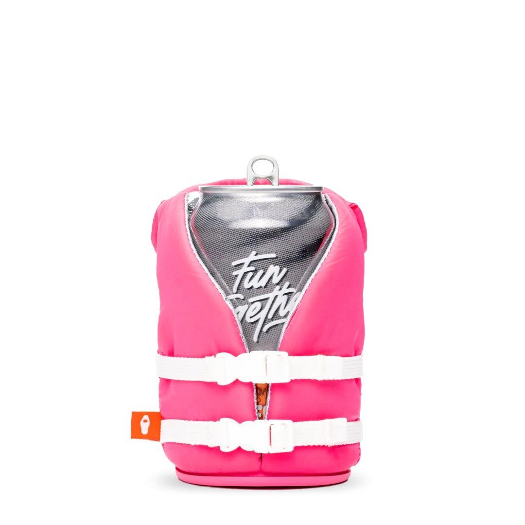 Puffin Drinkwear The Buoy Party Pink Drink Cooler
