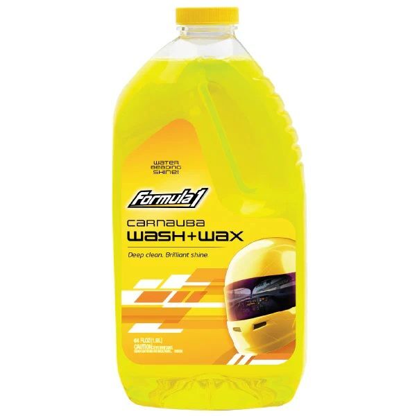 Formula1 Carnauba Wash & Wax, 64-Oz