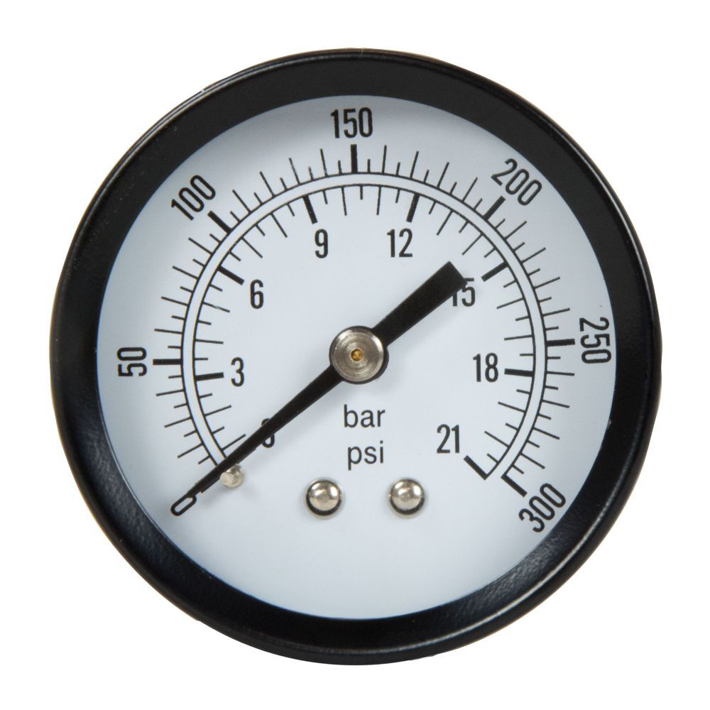 Black Diamond Pressure Gauge, 300-PSI